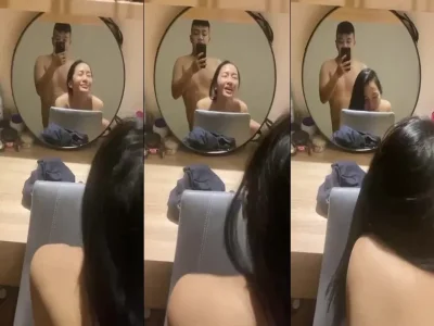 Vẻ mặt thỏa mãn em cong mông cho anh doggy